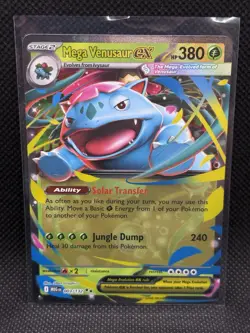 Pokemon TCG MEGA VENUSAUR EX 003/132 Mega Evolution Ultra Rare - Image 1