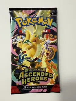 (HEAVY)🔥 22.54g Pokemon TCG Ascended Heroes Booster Pack Factory Sealed✅ - Image 2