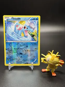 Totodile 15/119 XY - Pokemon Phantom Forces Reverse Holo - LP - Image 1