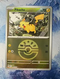 Pokemon TCG - Ascended Heroes - (Reverse Holo) Friend Ball - Pikachu - 055/217 - Image 1