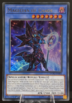 Magician of Chaos DUPO-EN001 Ultra Rare (1st Ed) - YuGiOh - Duel Power (NM) - Image 1