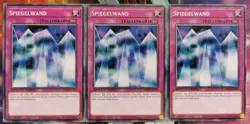 3x Spiegelwand SBCB-DE193 COMMON DEUTSCH PLAYSET 1.Auflage NM Yu-Gi-Oh - Image 1