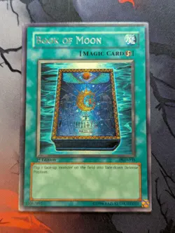 Yugioh - Book of Moon (PGD-035) - Rare 1st Edition - LP - Image 1