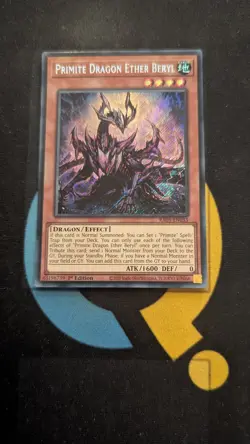 RA05-EN033 Primite Dragon Ether Beryl Secret Rare 1st Ed YuGiOh - Image 1