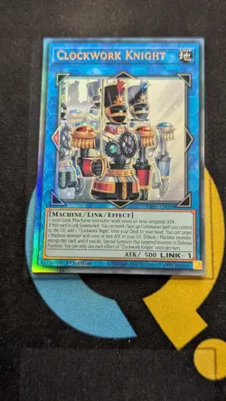 RA05-EN058 Clockwork Knight Ultimate Rare 1st Ed YuGiOh - Image 1