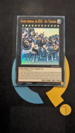 RA05-EN103 Divine Arsenal AA-ZEUS - Sky Thunder Variant Art Ultra Rare YuGiOh - Image 1