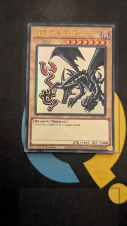 RA05-EN086 Red-Eyes Black Dragon Variant Art Ultra Rare 1st Ed YuGiOh - Image 1