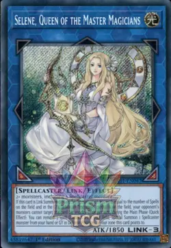 1st ed Selene, Queen of the Master Magicians secret rare RA01-EN047 Yugioh - Image 1