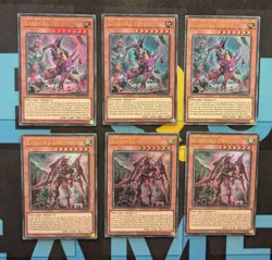 Kashira Fenrir + Kashtira Unicorn x3 RA05-EN024 EN025 Ultra Rare YuGiOh Playsets - Image 1