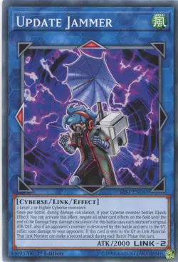 Yugioh Update Jammer SAST-EN045 Common 1st Edition NM x3 Play Set - Image 1