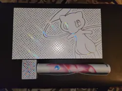 Pokemon Scarlet & Violet 151 EMPTY UPC box with Playmat and Sleeves NO CARDS - Image 1