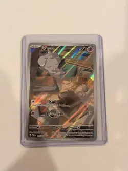 Pokemon TCG Espurr Rare Full Art Holo Card 095/088 English Perfect Order - Image 1