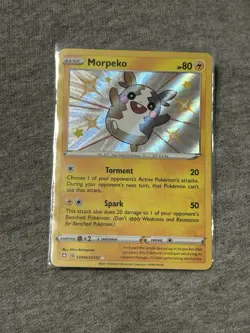 Pokemon TCG Morpeko SV044/SV122 Shining Fates Holo Card Mint/Near Mint Condition - Image 1