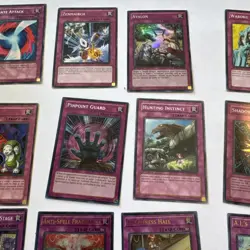 VTG YuGiOh 32 PURPLE Card LOT~9 TRUE 1st Editions 24 HOLO & MORE! WABOKU 1st - Image 3