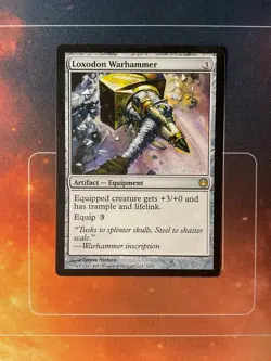Loxodon Warhammer - Knights vs Dragons - Magic the Gathering - MTG - Image 1
