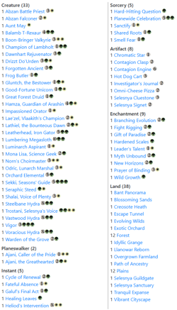 Lathiel, the Bounteous Dawn Commander Deck | 35 Rares/Mythics | Sleeved & Boxed - Image 3