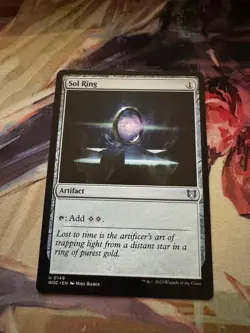 Sol Ring 149 Uncommon Commander: Wilds of Eldraine Magic: The Gathering NM - Image 1