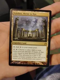 1 Nykthos, Shrine to Nyx Theros NM MTG English - Image 1