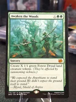 Awaken the Woods The Brothers' War Regular Mythic - Image 1