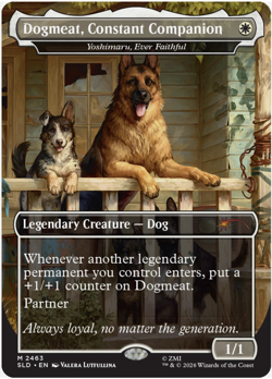 MTG Secret Lair x Fallout - Greet The Dog (Non-Foil)​ Sealed - in hand - Image 5