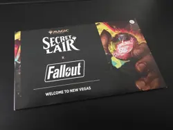MTG Secret Lair x Fallout - Welcome to New Vegas (Non-Foil)​ Sealed - in hand - Image 2