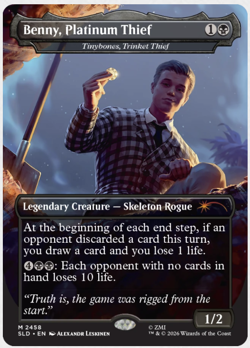 MTG Secret Lair x Fallout - Welcome to New Vegas (Non-Foil)​ Sealed - in hand - Image 4