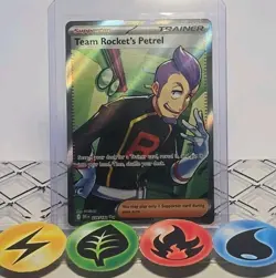 Pokemon TCG Team Rocket's Petrel 226/182 Ultra Rare Destined Rivals 2025 NM - Image 1
