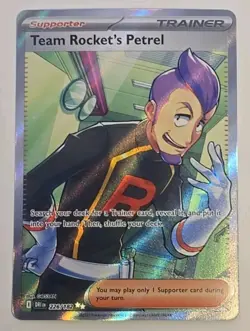 Pokemon TCG Team Rocket's Petrel 226/182 Ultra Rare Destined Rivals 2025 NM - Image 2