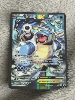 Pokemon TCG Blastoise EX XY122 - Image 1