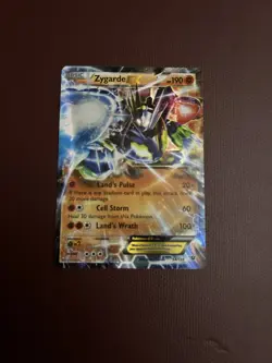 Pokemon Zygarde EX Holo Ultra Rare Fates Collide 54/124 Basic Stage 190HP TCG - Image 1