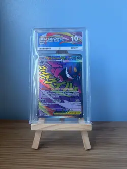 Pokemon TCG Ascended Heroes Mega Gengar EX 269/217 Ace 10 - Perfect Sub Grades - Image 1