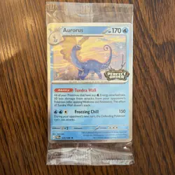 Aurorus 024/088 - Cosmo Holo - Pokemon Perfect Order stamped promo (sealed) - Image 1
