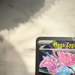 Pokemon TCG Mega Zygarde EX 120/088 POR Full Art Rare Holo 310HP Fighting - Image 4