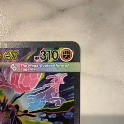 Pokemon TCG Mega Zygarde EX 120/088 POR Full Art Rare Holo 310HP Fighting - Image 5