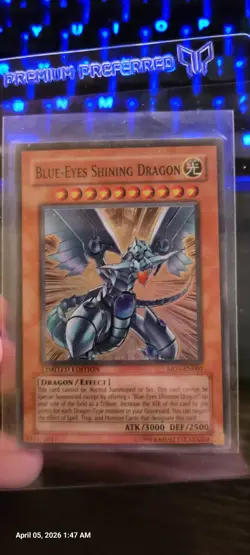 Blue-Eyes Shining Dragon MOV-EN001 Yu-Gi-Oh! The Dark Side of Dimensions... - Image 1