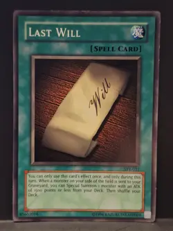 Yugioh Last Will SYE-031 Unlimited NM - Image 1
