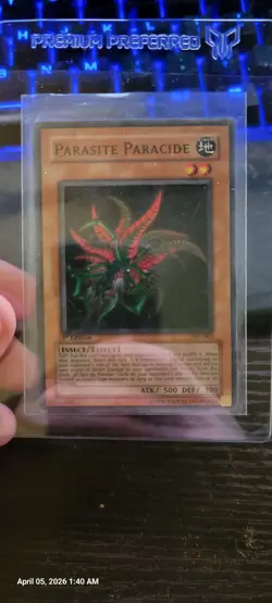 Yu-Gi-Oh! Parasite Paracide PSV-003 Pharaoh's Servant 1st Edition - Image 1