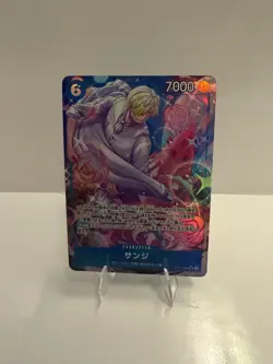 Sanji OP11-051 Holo Foil Alternate Art One Piece TCG Game Card NM/M JP - Image 1