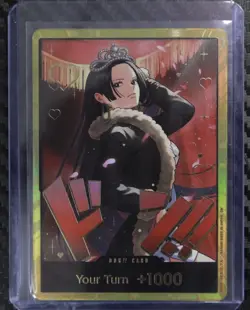 Boa Hancock Gold Frame DON ONE PIECE Card Game Heroines Edition EB-03 English - Image 1