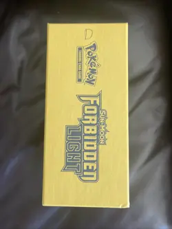 Pokemon Card TCG Sun & Moon Forbidden Light ETB *EMPTY* Box - Image 2