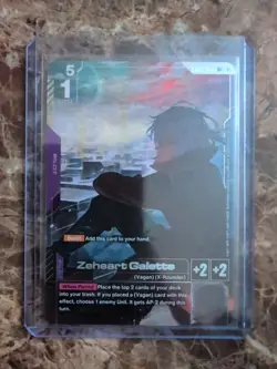 Gundam Card Game GD03-094 R+ Zeheart Galette Alt Art Foil NM - Image 1