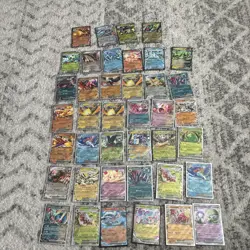 Pokemon EX Card Lot 40 Cards Authentic TCG NM Sleeved Scarlet Violet - Image 1