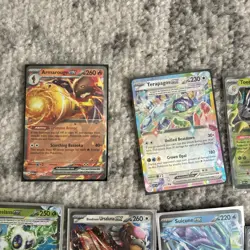 Pokemon EX Card Lot 40 Cards Authentic TCG NM Sleeved Scarlet Violet - Image 2