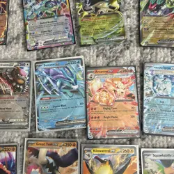 Pokemon EX Card Lot 40 Cards Authentic TCG NM Sleeved Scarlet Violet - Image 5