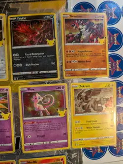 Pokemon TCG Celebrations – 16x Holo Rare Card Set ** Including Mew 11/25 ** - Image 4