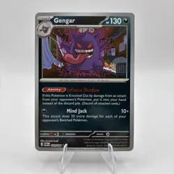 Reverse Holo Gengar 050/088 ME03: Perfect Order Rare Pokemon TCG Card - Image 1
