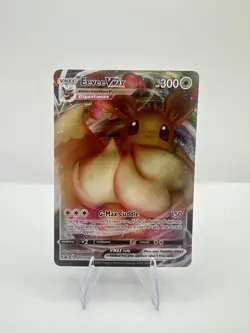 Pokemon Eevee VMAX SWSH087 Sword & Shield Promo Holo Card 300 HP - Image 1