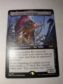 Lord Skitter, Sewer King - Extended Art - Wilds of Eldraine - Magic- MTG - Image 1