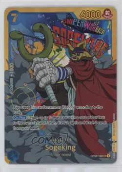 2023 One Piece Card Game: Pillars of Strength OP03 SEC Sogeking #OP03-122 - Image 1