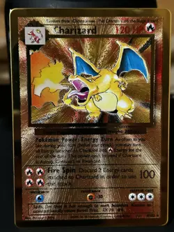 2021 Pokemon Celebrations Charizard Ultra-Premium Collection Gold Metal Promo #4 - Image 1